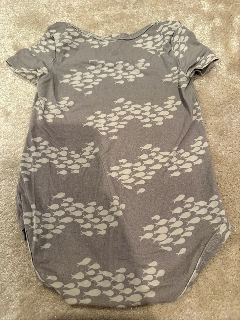 Baby eel 12-18 month onesie